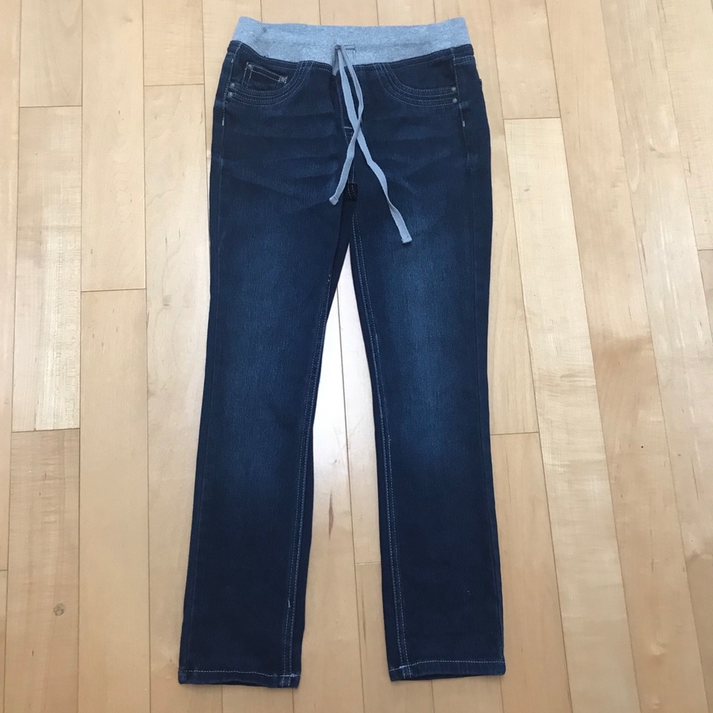 Low rise knit jegging